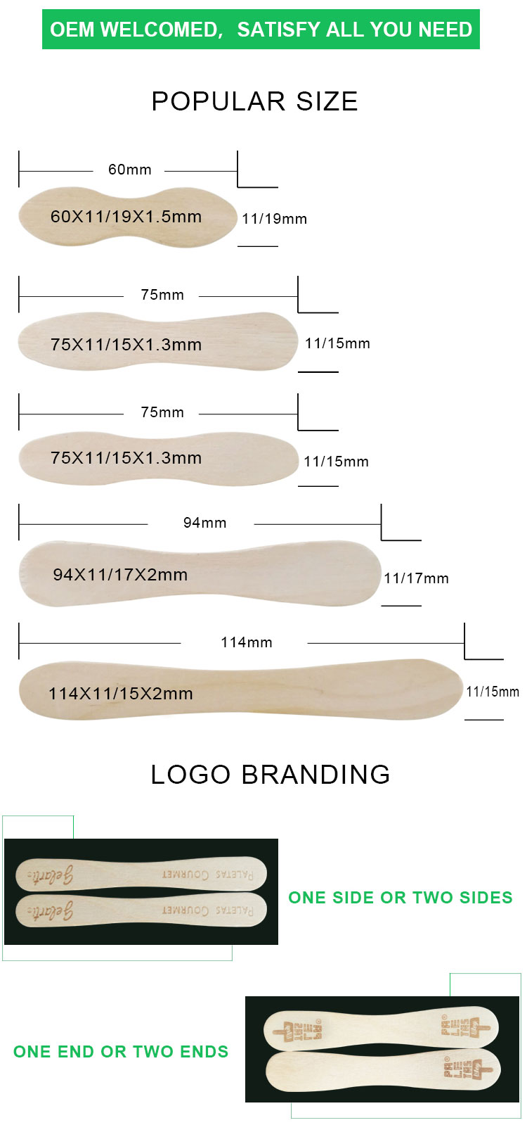 Ice cream spoon Weishan Weilong Wood Products Co., Ltd.